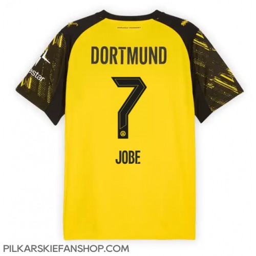Koszulka piłkarska Borussia Dortmund Jobe Bellingham #7 Strój Domowy 2025-26 tanio Krótki Rękaw Koszulka piłkarska Borussia Dortmund Jobe Bellingham #7 Strój Domowy 2025-26 tanio Krótki Rękaw